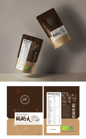 Natural, organic, vegan-friendly nutritious food supplements | Packaging Design by artgroup 48