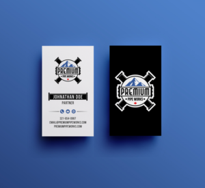 Premium Pipe Works Business Card* | Business Card Design by JK18