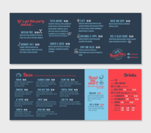 Menu Design by niamelia