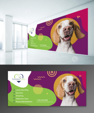 Pleasant paws pet center | Graphic Design by ecorokerz