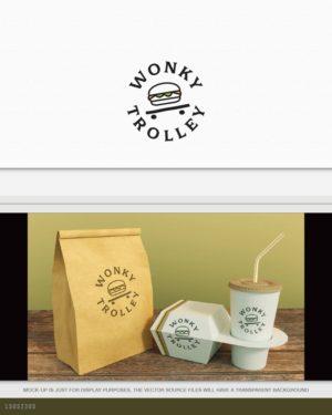 Wonky Trolley | Logo-Design von AD-X