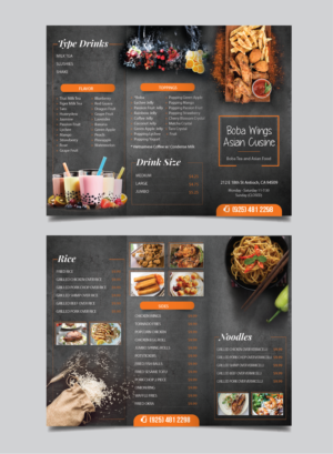 Menu Design by alex989