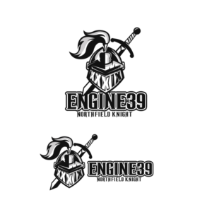 Engine 39 Northfield Knights | Logo Design by PsyPen