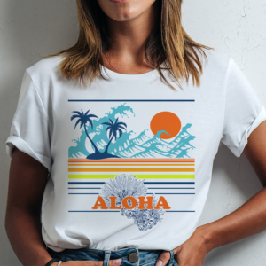 Aloha T-shirt for Hawaii Resort Wear Company | T-shirt Design by Heydale