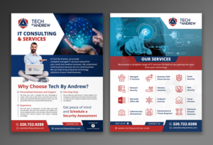 IT Services company general flyer | Flyer Design by ecorokerz