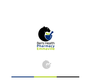 Ben's Health Pharmacy,  Emmaville. (more emphesis on "pharmacy and Emmaville" | Logo Design by slaven.kopitovic