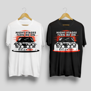 Rally inspired motorsport shirt | T-shirt Design by jeffdefy