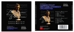 Beethoven Symphonies no 4&5 | CD Cover Design by eleven