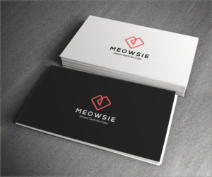 Meowsie Smart Tech for Cats | Logo Design by aglaronde23