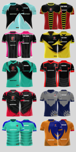 E-sports Jersey Designs Needed | T-shirt Design by RenCan