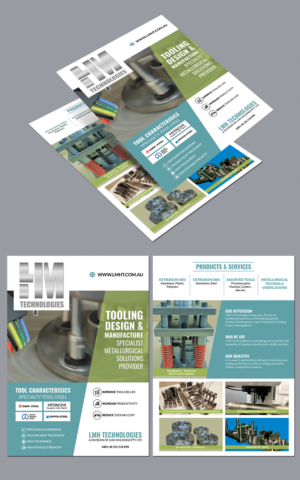 LMH Technologies needs an A4 flyer (2 sides) | Flyer Design by BLUE WINGS