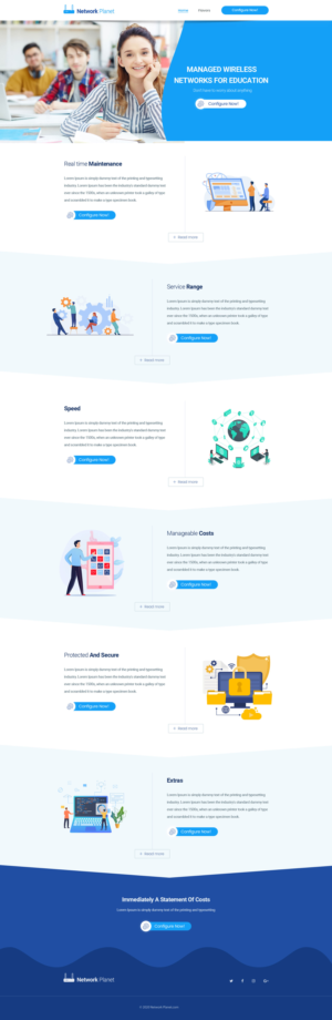 Network Planet | Web Design by Shijo John