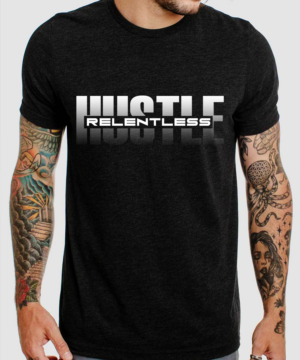 The Relentless Hustle Worldwide Tee | T-Shirt-Design von creative gravity