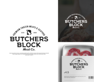 Butchers Block Meat Co. | Logo Design by GBDESIGN