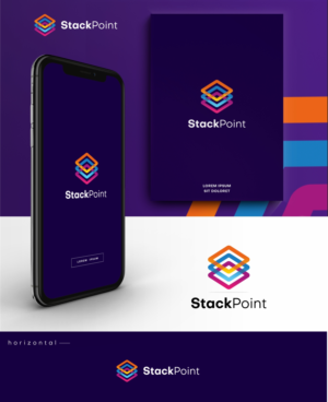 StackPoint | Logo Design by Natasa_Radulovic