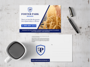 Postcard - Promoting Foster Park Brokers for Farm Clients  | Flyer Design by chandrayaan.creative