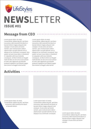 New Company Newsletter Template Needed!!! | Grafik-Design von eleven