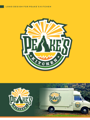 Peake's Kitchen | Logo-Design von Gigih Rudya