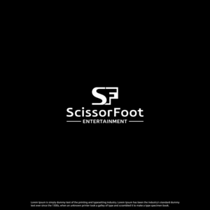 ScissorFoot Entertainment | Logo and Business Card Design by Potatow