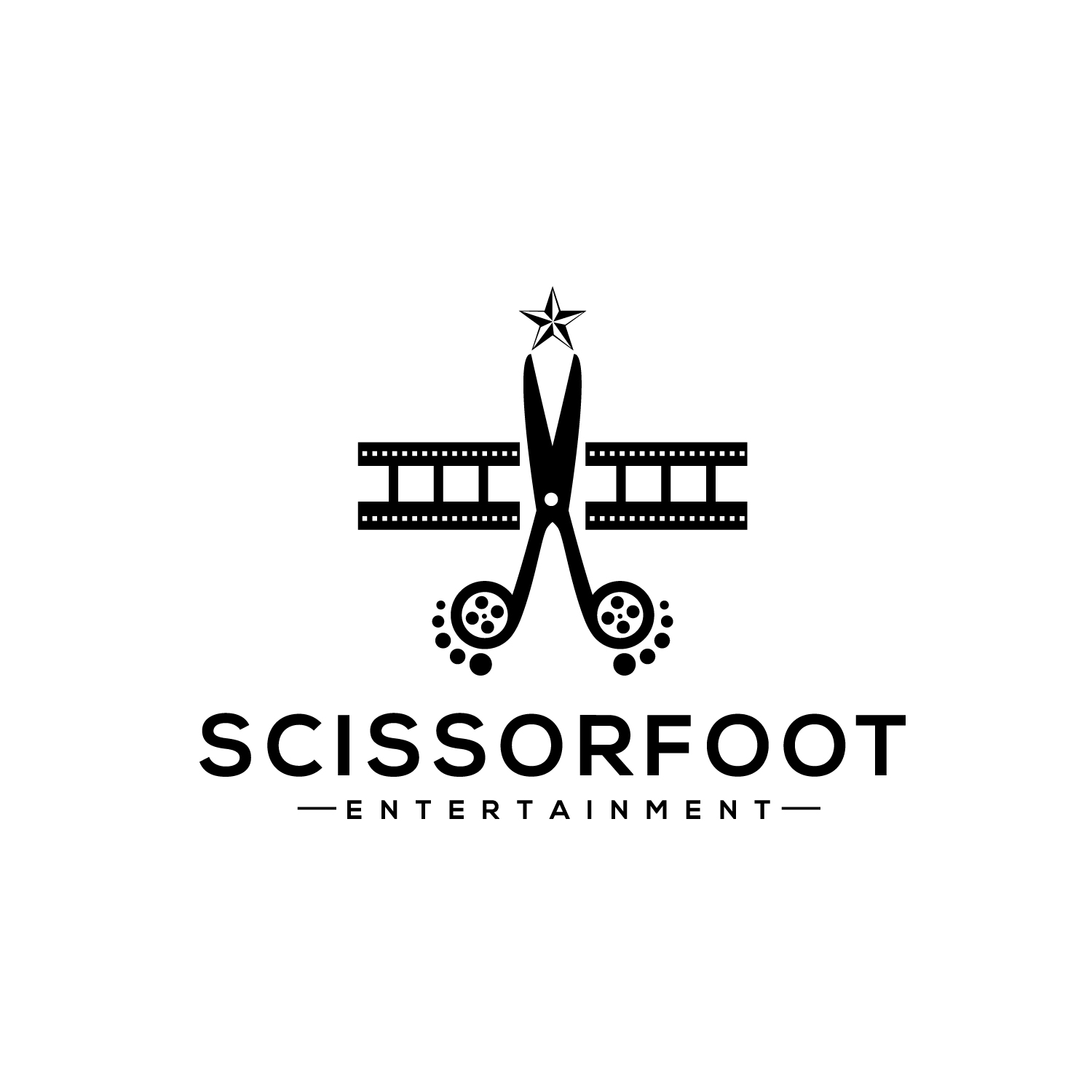 Logo- und Visitenkarten-Design von geni für ScissorFoot Entertainment | Design #24585706