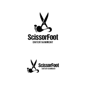 ScissorFoot Entertainment | Logo and Business Card Design by ArtisticQuest