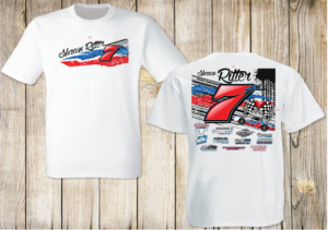 Shawn Ritter Dirt Track Racing T-Shirt Design for Shirt Shop LLC | T-Shirt-Design von Alessandro Serrago