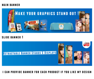 Website Banner - Dynamite Digital (Large Format Printing Company) | Graphic Design by hassan karrach