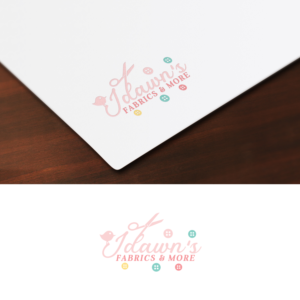 Jdawn's Fabrics & More | Logo-Design von Maxo-Biz