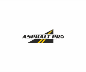 Asphalt Pro | Logo Design by Logocraft