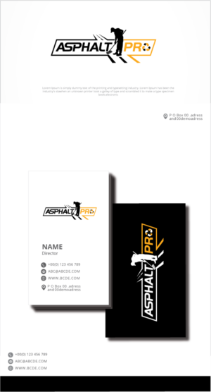 Asphalt Pro | Logo Design by graphicevolution