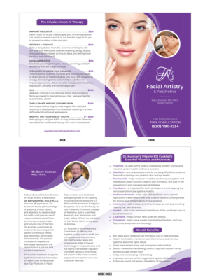 High-End Bifold Brochure for Aesthetics Medspa Business | Brochure Design by DesignFive