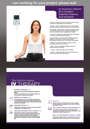 High-End Bifold Brochure for Aesthetics Medspa Business | Brochure Design by rkailas