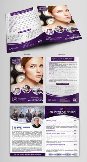 High-End Bifold Brochure for Aesthetics Medspa Business | Brochure Design by ARTOGRAPHY