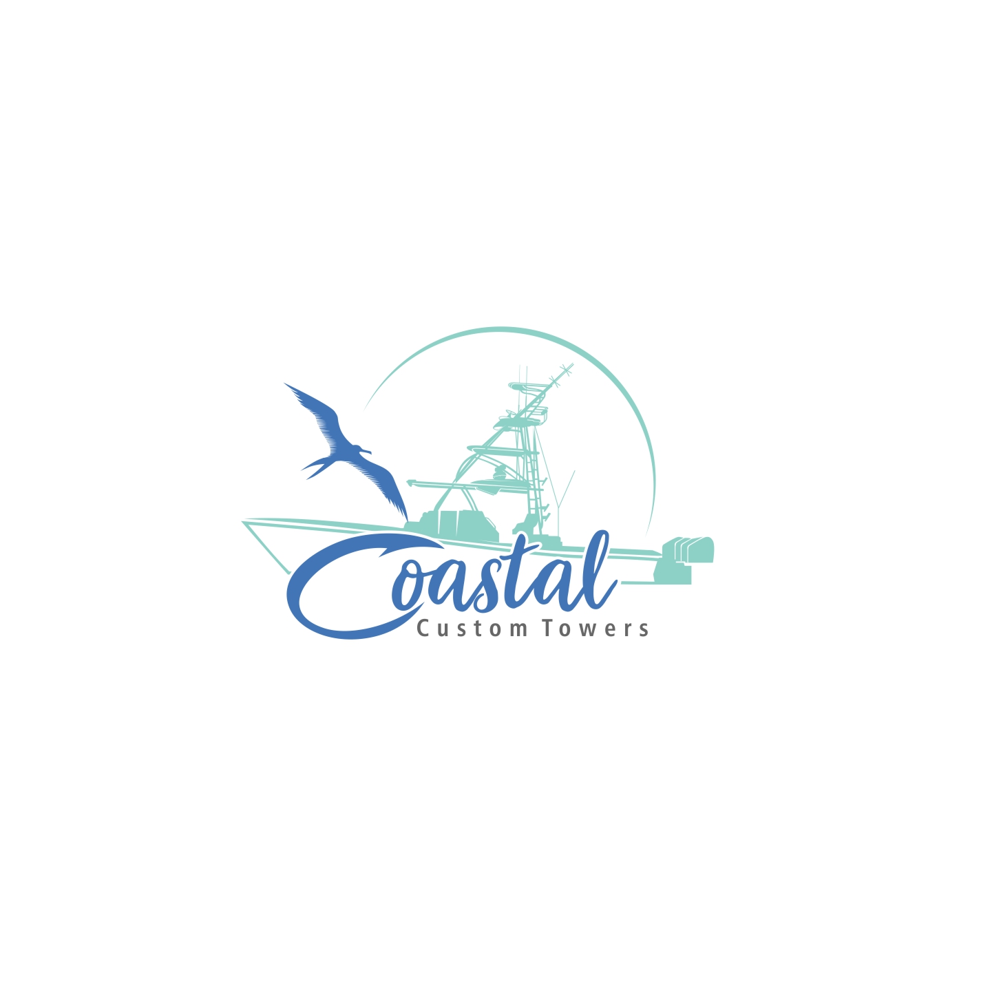 Logo Design by sanalkumar for Coastal Custom Towers | Design: #24622842