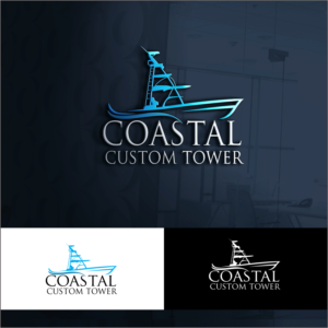 Logo Design by Arham Hidayat for Coastal Custom Towers | Design #24619472