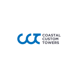 Logo Design by megamen for Coastal Custom Towers | Design: #24591434