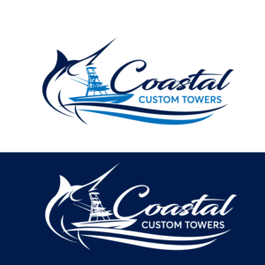 Logo Design by sherman for Coastal Custom Towers | Design: #24590984