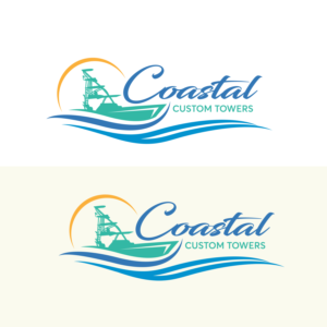 Logo Design by sherman for Coastal Custom Towers | Design: #24594860