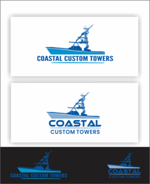 Logo Design by Udaya G for Coastal Custom Towers | Design #24639733