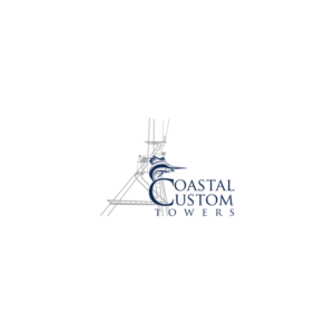 Logo Design by NOV4 for Coastal Custom Towers | Design: #24612571