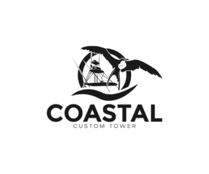 Logo Design by AinebAyoub for Coastal Custom Towers | Design: #24593959