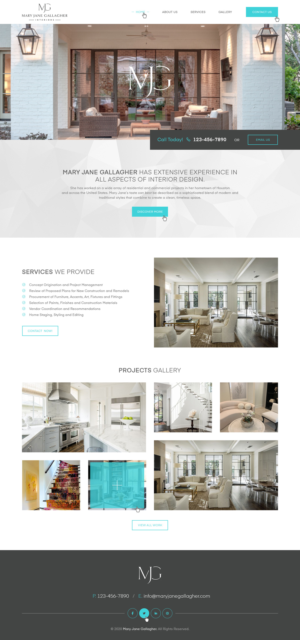 Website for an interior designer | Web Design by Ved Web Services