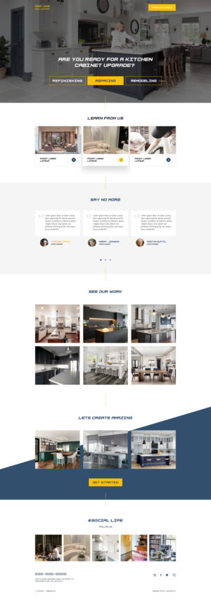 Website for an interior designer | Web Design by lemosys infotech