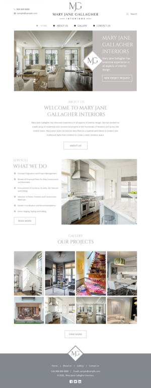 Web Design by Starlyn DS for this project | Design #24597445