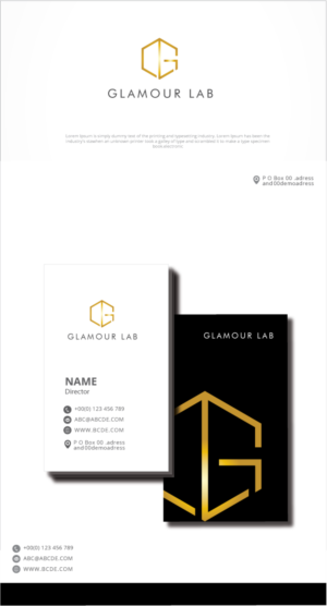 Glamour Lab | Logo Design by graphicevolution