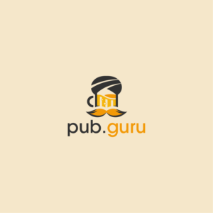 pub.guru (maybe tagline: effortless all-in-one order and delivery management designed BY publicans, FOR publicans | Logo-Design von anizonestudio