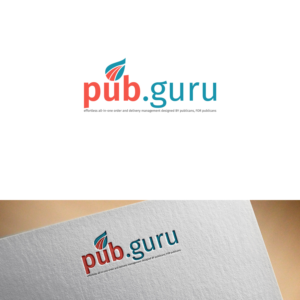 pub.guru (maybe tagline: effortless all-in-one order and delivery management designed BY publicans, FOR publicans | Logo-Design von DesignDUO