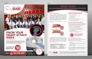 Clinic Flyer for new Calcium Scoring Services | Flyer-Design von SAI DESIGNS