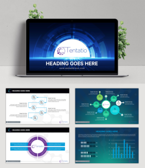 PowerPoint Corporate Template for Healthcare AI Technology Company | PowerPoint-Design von SAI DESIGNS