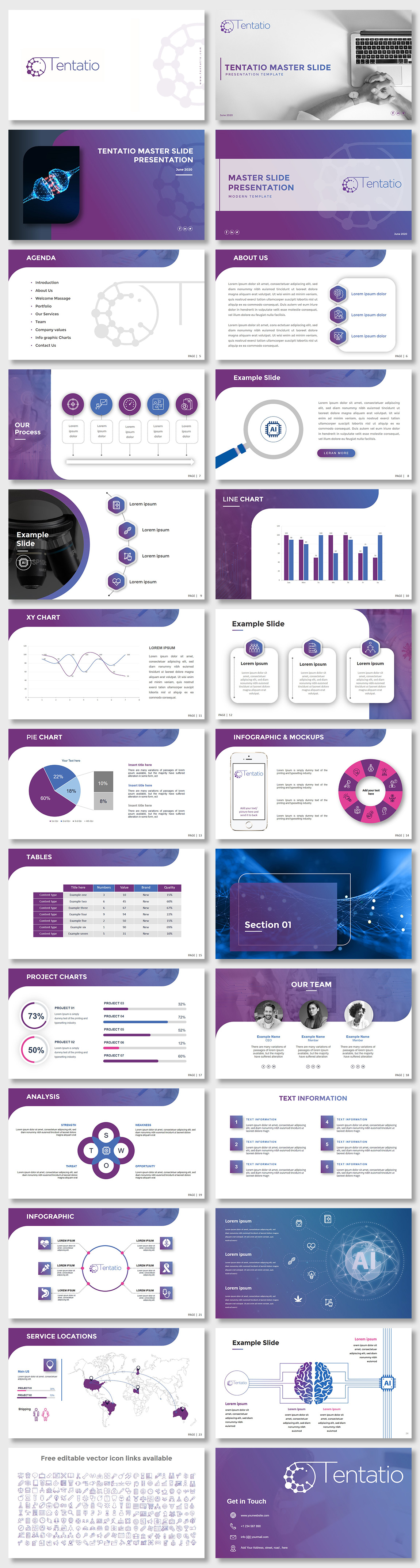 PowerPoint-Design von Luvinda für dieses Projekt | Design #24633388